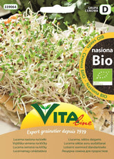 Graines de luzerne BIO pour germes 20 g de VITA LINE